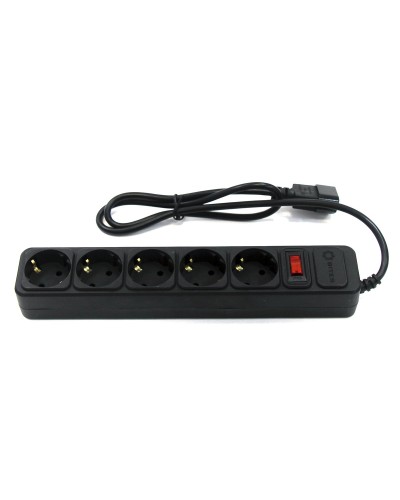 SP5B-110U. Сетевой фильтр 5 розеток, 1м, черный. 5bites в Обнинске