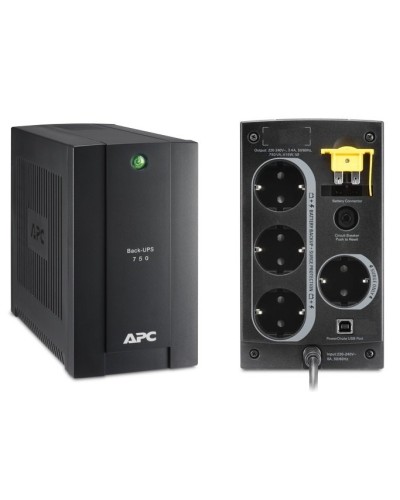 BC750-RS APC Back-UPS 750 ВА. Источник бесперебойного питания. APC в Обнинске
