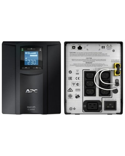 SMC2000I APC Smart-UPS C 2000 ВА. Источник бесперебойного питания. APC в Обнинске