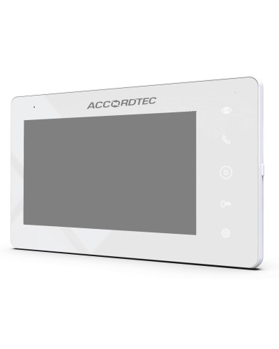 AT-VD720W WH. Монитор домофона цветной с функцией «свободные руки». AccordTec в Обнинске