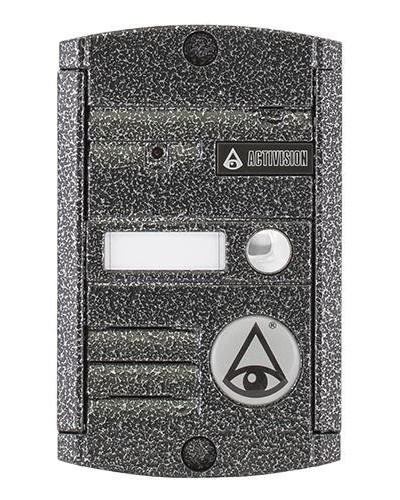 AVP-451 (PAL) (цвет серебро). Вызывная видеопанель цветная. Activision в Обнинске