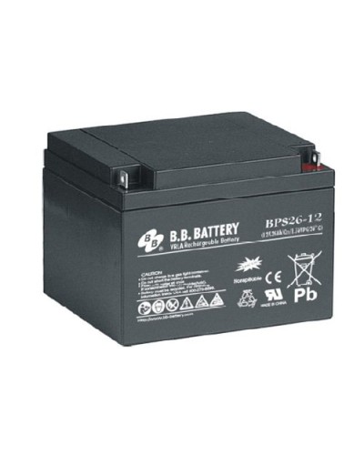 B.B. Battery BPS 26-12: Аккумулятор герметичный свинцово-кислотный в Обнинске