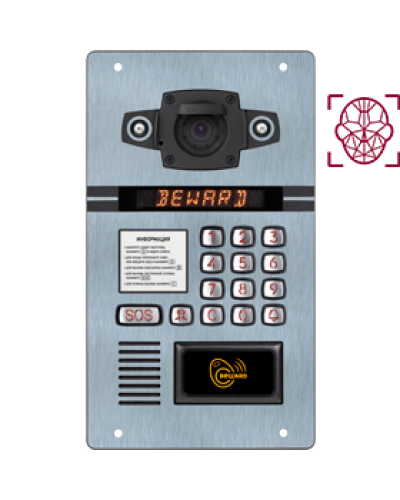DKS15135 (2Мп, 2.1мм). Вызывная панель подъездного IP-домофона. Beward в Обнинске