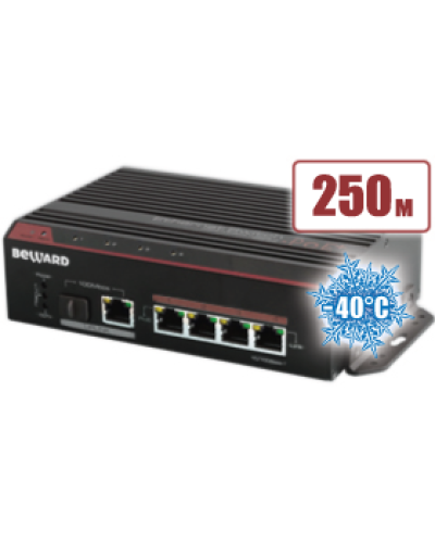 STP-411HP. Коммутатор 4-портовый. Beward в Обнинске