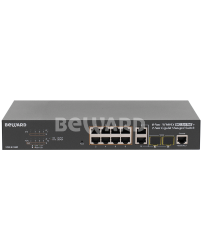 STW-822HP. Коммутатор 8-портовый. Beward в Обнинске
