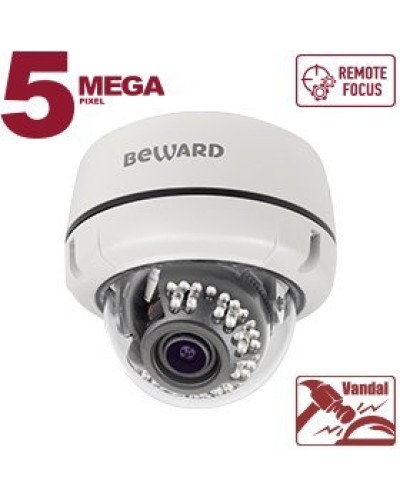 B5350DVZ (2.7-13.5мм). Видеокамера IP купольная. Beward в Обнинске