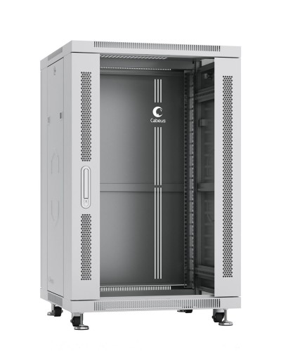 SH-05C-22U60/100 (7054c). Шкаф телекоммуникационный 19 напольный 22U. CABEUS в Обнинске