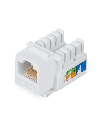 KJ-RJ45-Cat.5e-90 (7008c): Вставка Keystone Jack RJ-45 в Обнинске