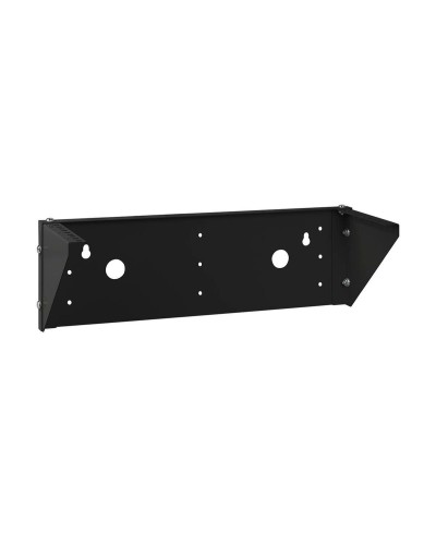 NC-3U-V-BK (12025c). Кронштейн настенный вертикальный 19 3U, цвет черный. CABEUS в Обнинске