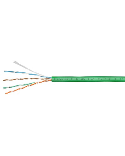 UTP-4P-Cat.5e-SOLID-LSZH-GN (9779c). Кабель «витая пара» (LAN) для структурированных систем связи. CABEUS в Обнинске