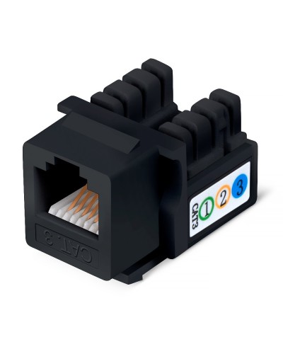 KJ-RJ12-90-BK (9481c): Вставка Keystone Jack в Обнинске
