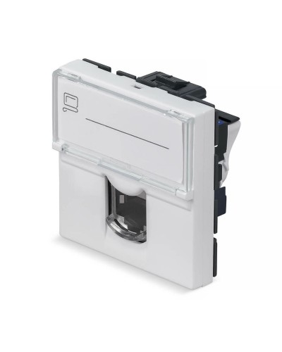 KJ-RJ45-Cat.6-180T-FP-L-45 (11842c): Вставка Keystone Jack RJ-45 в Обнинске