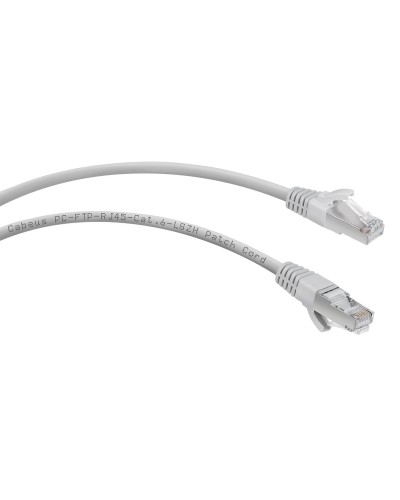 PC-FTP-RJ45-Cat.6-1m-LSZH (7908c), серый. Патч-корд медный. CABEUS в Обнинске