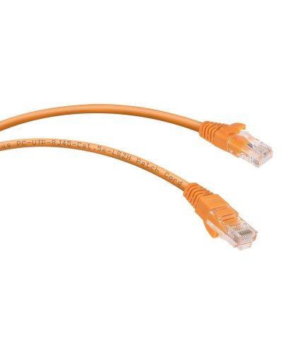 PC-UTP-RJ45-Cat.5e-0.3m-OR-LSZH (9519c), оранжевый. Патч-корд медный. CABEUS в Обнинске