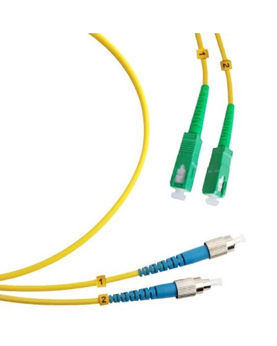 FOP(d)-9-SC/APC-FC/UPC-1m (8121c). Патч-корд оптический. CABEUS в Обнинске
