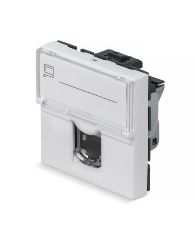 KJ-RJ45-Cat.6-SH-180T-FP-L-45 (11843c): Вставка Keystone Jack RJ-45 в Обнинске