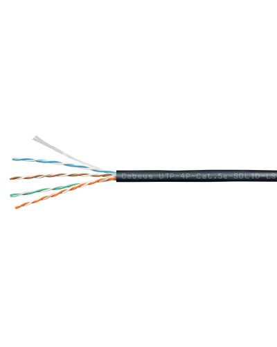 UTP-4P-Cat.5e-SOLID-LSZH-BK (9781c). Кабель «витая пара» (LAN) для структурированных систем связи. CABEUS в Обнинске