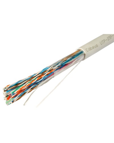 UTP-25P-Cat.5-IN-LSZH (10167c). Кабель «витая пара» (LAN) для структурированных систем связи. CABEUS в Обнинске