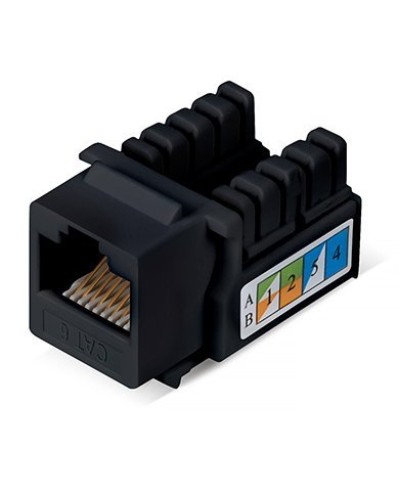 KJ-RJ45-Cat.6-90-BK (9483c): Вставка Keystone Jack RJ-45 в Обнинске