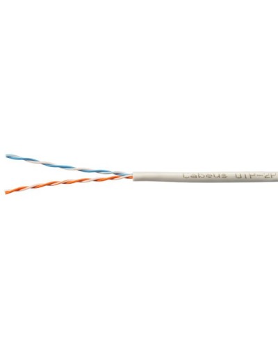 UTP-2P-Cat.5e-SOLID-GY-100 (7169c-5). Кабель «витая пара» (LAN) для структурированных систем связи. CABEUS в Обнинске