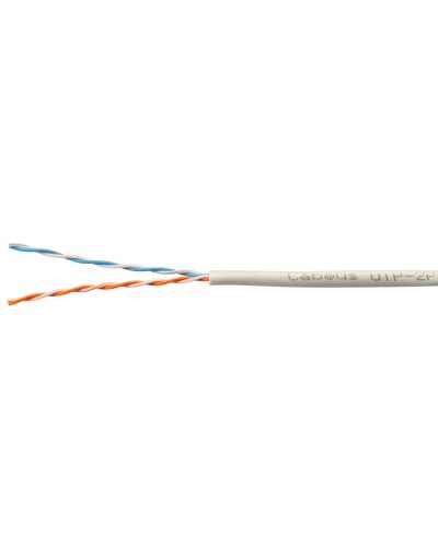 UTP-2P-Cat.5e-SOLID-GY-500 (11212c). Кабель «витая пара» (LAN) для структурированных систем связи. CABEUS в Обнинске
