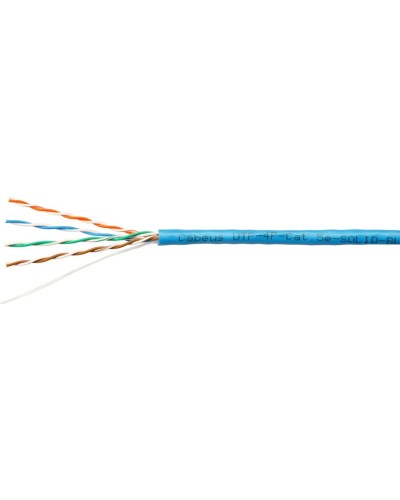 UTP-4P-Cat.5e-SOLID-BL-100 (7248c-5). Кабель «витая пара» (LAN) для структурированных систем связи. CABEUS в Обнинске