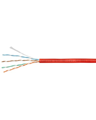 UTP-4P-Cat.5e-SOLID-LSZH-RD (9778c). Кабель «витая пара» (LAN) для структурированных систем связи. CABEUS в Обнинске