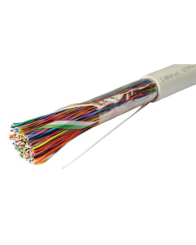 UTP-50P-Cat.3-IN (7282c). Кабель «витая пара» (LAN) для структурированных систем связи. CABEUS в Обнинске