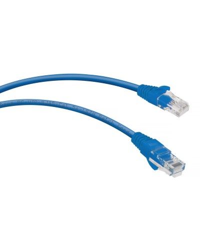 PC-UTP-RJ45-Cat.5e-0.3m-BL-LSZH (9527c), синий. Патч-корд медный. CABEUS в Обнинске