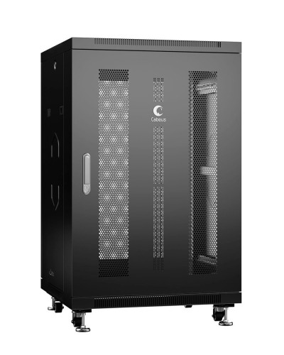 ND-05C-18U60/100-BK (8531c). Шкаф телекоммуникационный 19 напольный 18U. CABEUS в Обнинске