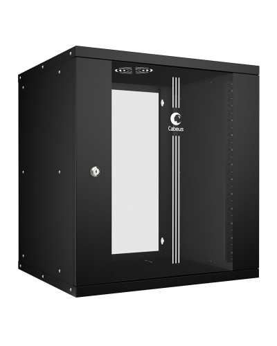 WSC-05D-12U55/45-BK (10180c). Шкаф телекоммуникационный 19 настенный 12U. CABEUS в Обнинске