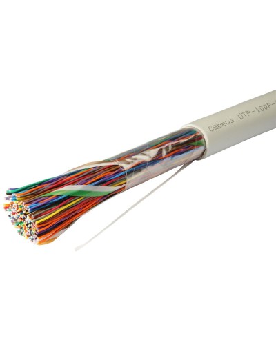 UTP-100P-Cat.3-IN (7284c). Кабель «витая пара» (LAN) для структурированных систем связи. CABEUS в Обнинске