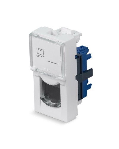 KJ-RJ45-Cat.6-180T-FP-L-22,5 (11840c): Вставка Keystone Jack RJ-45 в Обнинске