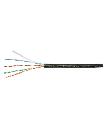 UTP-4P-Cat.5e-SOLID-LSZH-BK-100 (9781c-5). Кабель «витая пара» (LAN) для структурированных систем связи. CABEUS в Обнинске