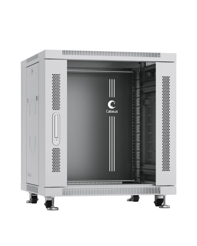 SH-05C-12U60/80 (7646c). Шкаф телекоммуникационный 19 напольный 12U. CABEUS в Обнинске