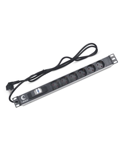 PDU-6P-B-2EU (7292c). Блок розеток 19. CABEUS в Обнинске