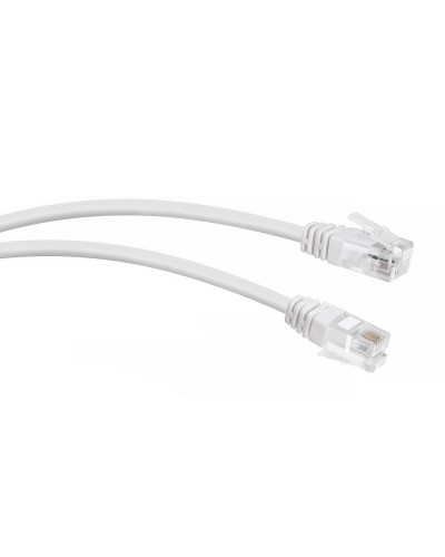 PC-TEL-RJ12-5m (7891c), белый. Патч-корд медный. CABEUS в Обнинске