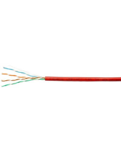 UTP-4P-Cat.5e-SOLID-LSZH-RD-100 (9778c-5). Кабель «витая пара» (LAN) для структурированных систем связи. CABEUS в Обнинске