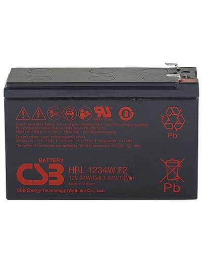 CSB HRL 1234W FR. Аккумулятор герметичный свинцово-кислотный. CSB в Обнинске