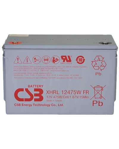 CSB XHRL 12475W FR. Аккумулятор герметичный свинцово-кислотный. CSB в Обнинске