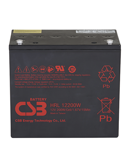 CSB HRL 12200W FR. Аккумулятор герметичный свинцово-кислотный. CSB в Обнинске