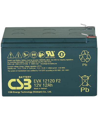 CSB EVX 12120. Аккумулятор герметичный свинцово-кислотный. CSB в Обнинске