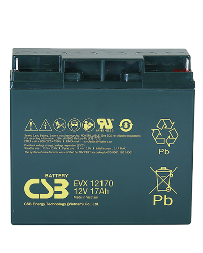 CSB EVX 12170. Аккумулятор герметичный свинцово-кислотный. CSB в Обнинске