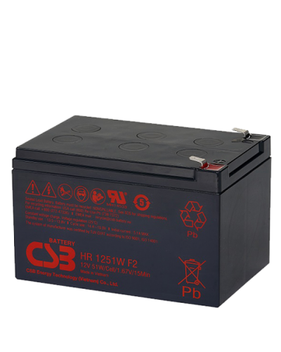 CSB HR 1251W. Аккумулятор герметичный свинцово-кислотный. CSB в Обнинске