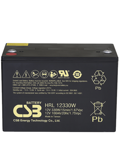 CSB HRL 12330W FR. Аккумулятор герметичный свинцово-кислотный. CSB в Обнинске