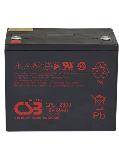 CSB GPL 12800. Аккумулятор герметичный свинцово-кислотный. CSB в Обнинске