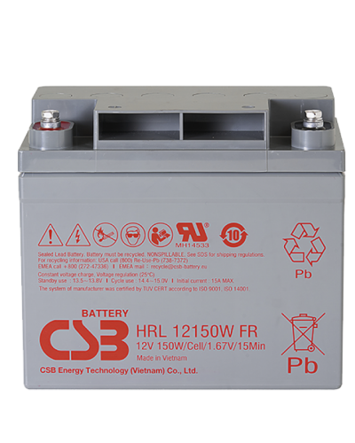 CSB HRL 12150W FR. Аккумулятор герметичный свинцово-кислотный. CSB в Обнинске