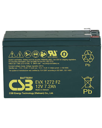 CSB EVX 1272. Аккумулятор герметичный свинцово-кислотный. CSB в Обнинске