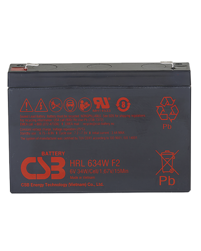 CSB HRL 634W FR. Аккумулятор герметичный свинцово-кислотный. CSB в Обнинске