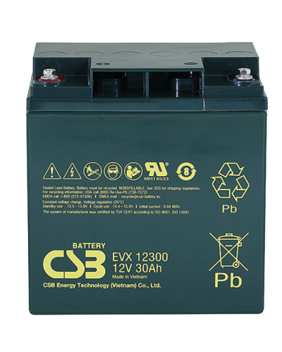 CSB EVX 12300. Аккумулятор герметичный свинцово-кислотный. CSB в Обнинске